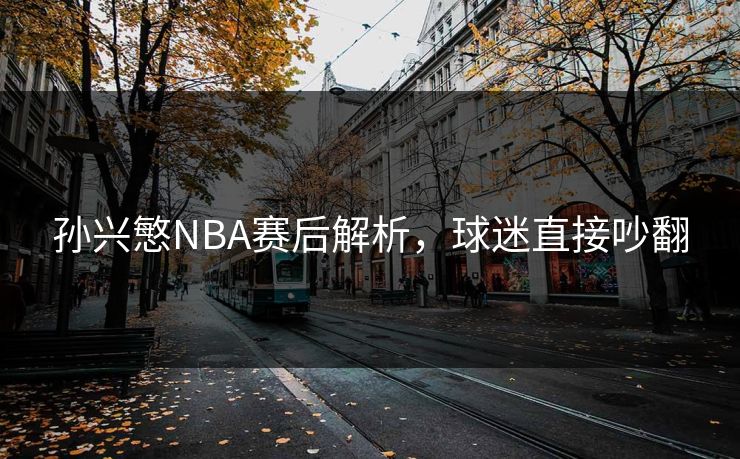 孙兴慜NBA赛后解析，球迷直接吵翻